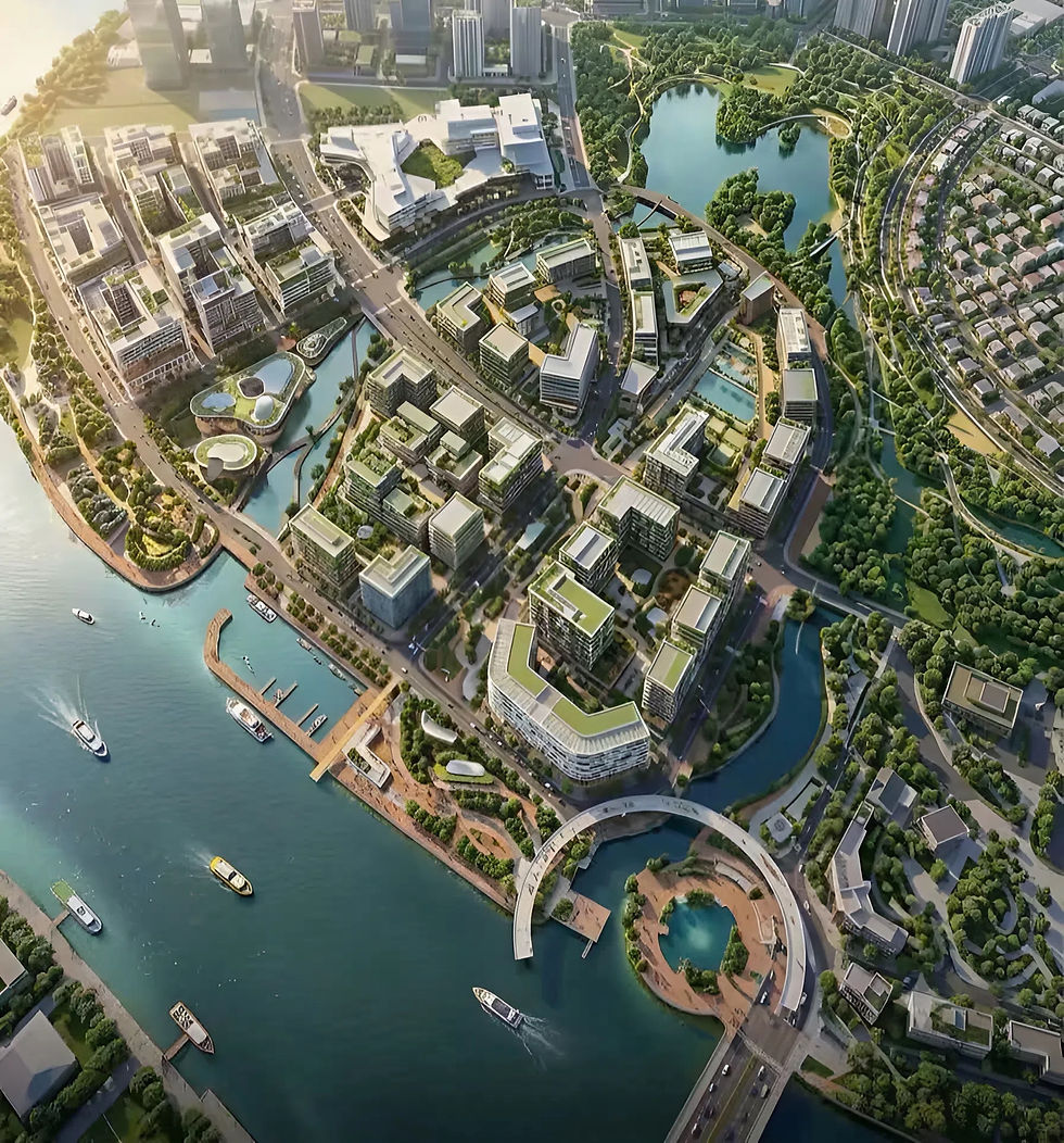 Phối cảnh Khu chức năng 2C