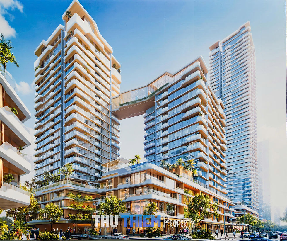 Phối cảnh khu căn hộ Lotte Eco Smart City