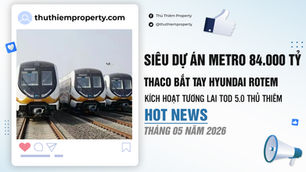 Tại Diễn đàn Maekyung Vietnam Forum, liên minh THACO – Đại Quang Minh đã hé lộ bước đi lịch sử: Bắt tay cùng "ông lớn" Hyundai Rotem (Hàn Quốc) sản xuất tàu điện thế hệ mới ngay tại Việt Nam. Với tổng vốn đầu tư lên đến 84.000 tỷ đồng, tuyến kết nối huyết mạch Bến Thành – Thủ Thiêm – Sân bay Long Thành chính là cú hích hạ tầng mạnh mẽ nhất tái định hình bộ mặt đô thị phía Đông.