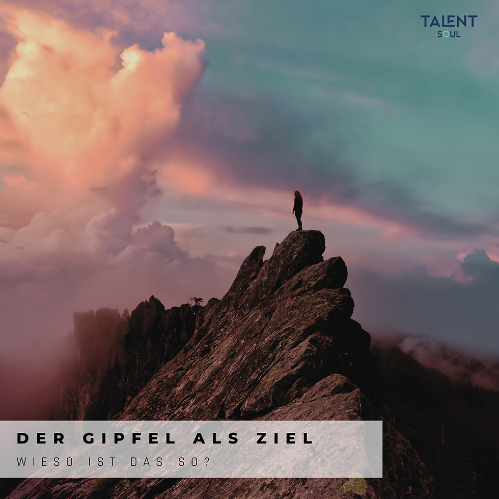 Der Gipfel als Ziel: Vertrauen in Teams, wie wichtig ist das.