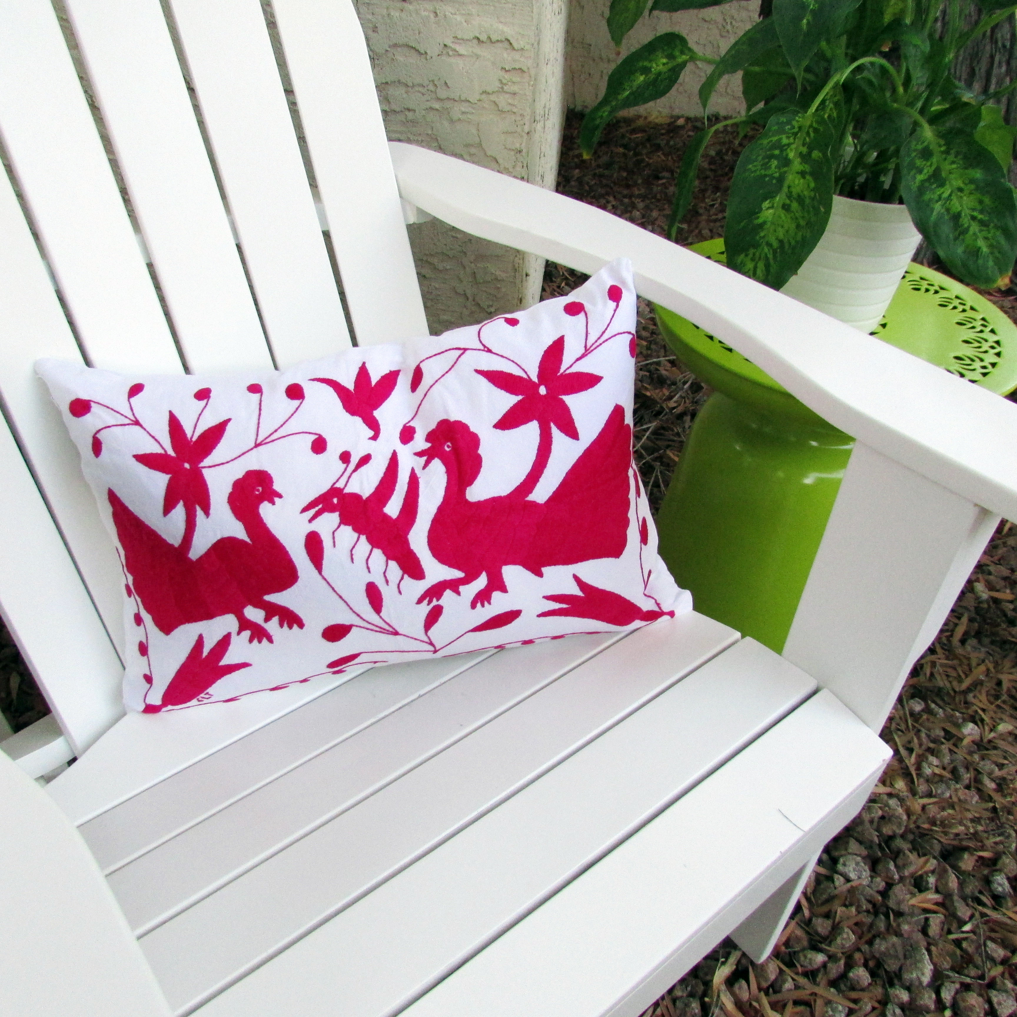 animals, bird, plants, hand made, hand woven, hand embroidered, embroidery, mexican, pillows, pillow cover