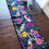 Thumbnail: Table Runner with birds, hand-woven in a black tone and multicolor  flow