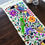 Thumbnail: Table Runner with Toucans hand embroidered and multicolor flowers  and b