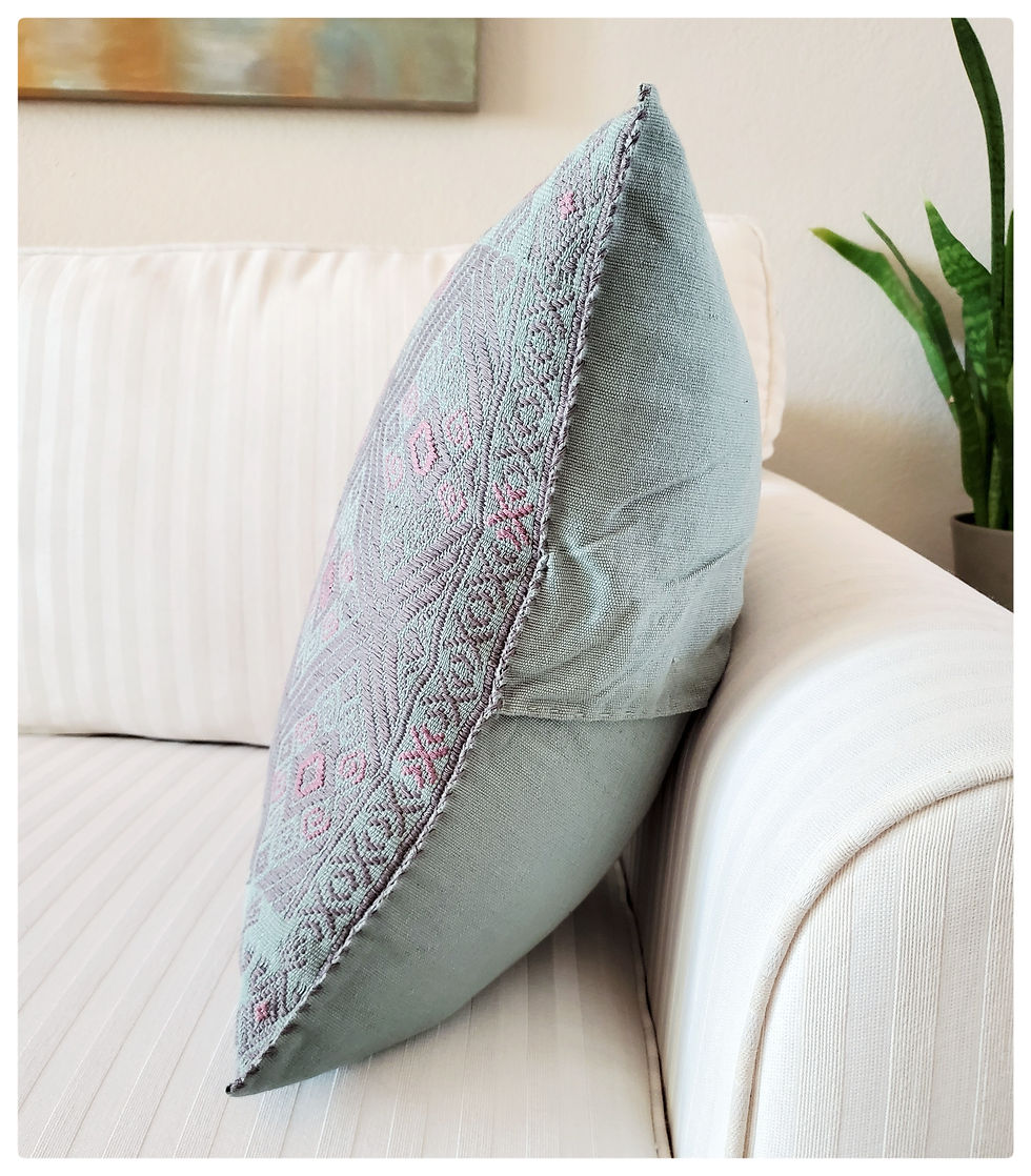 Mexican pillow, maya textile, Chiapas Pillow, 16x16 pillow cover, maya handwoven, maya textile, mexican texiles,