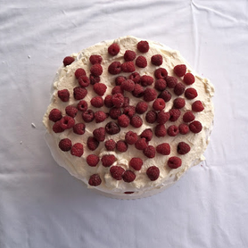 Neuseeländische Pavlovna Torte.