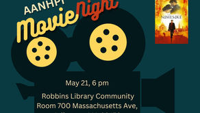 AANHPI Free Movie Night, May 21st, 6pm at Robbins Library Community Room