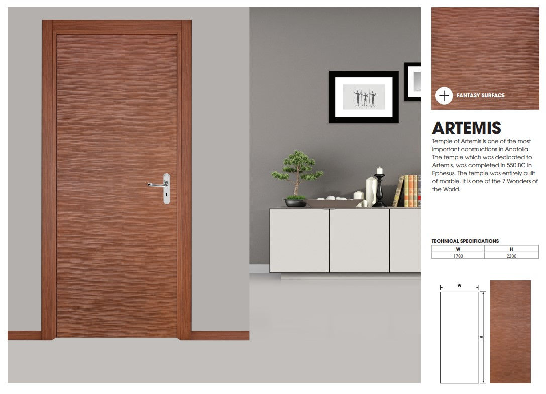 Amerikan panel kapı Artemis modeli