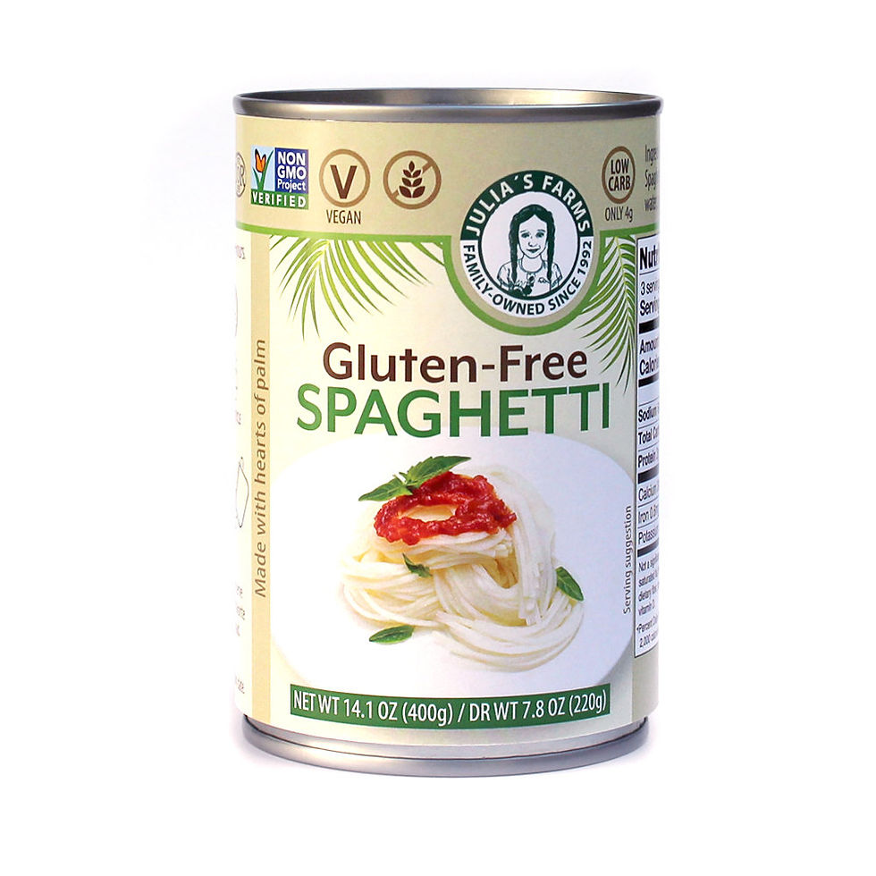 A new SOZA compatible product find - Palm Spaghetti Noodles!