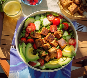 Tempeh salad