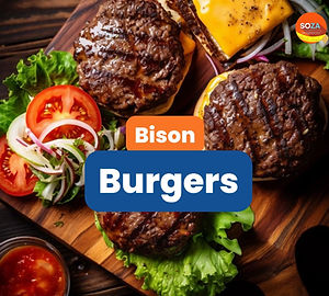 Bison Burgers