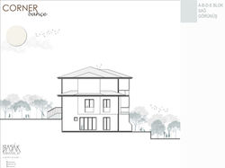 CORNER BAHÇE A-B-D-E BLOK SAĞ GÖRÜNÜŞ