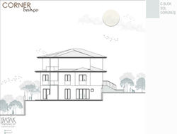 CORNER BAHÇE C BLOK SOL GÖRÜNÜŞ