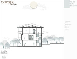 CORNER BAHÇE ABDE BLOK B-B KESİTİ