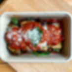 Aubergine Parmigiana Rolls