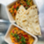 Tomato dahl with sweet potato, red lentil & coconut serves 2