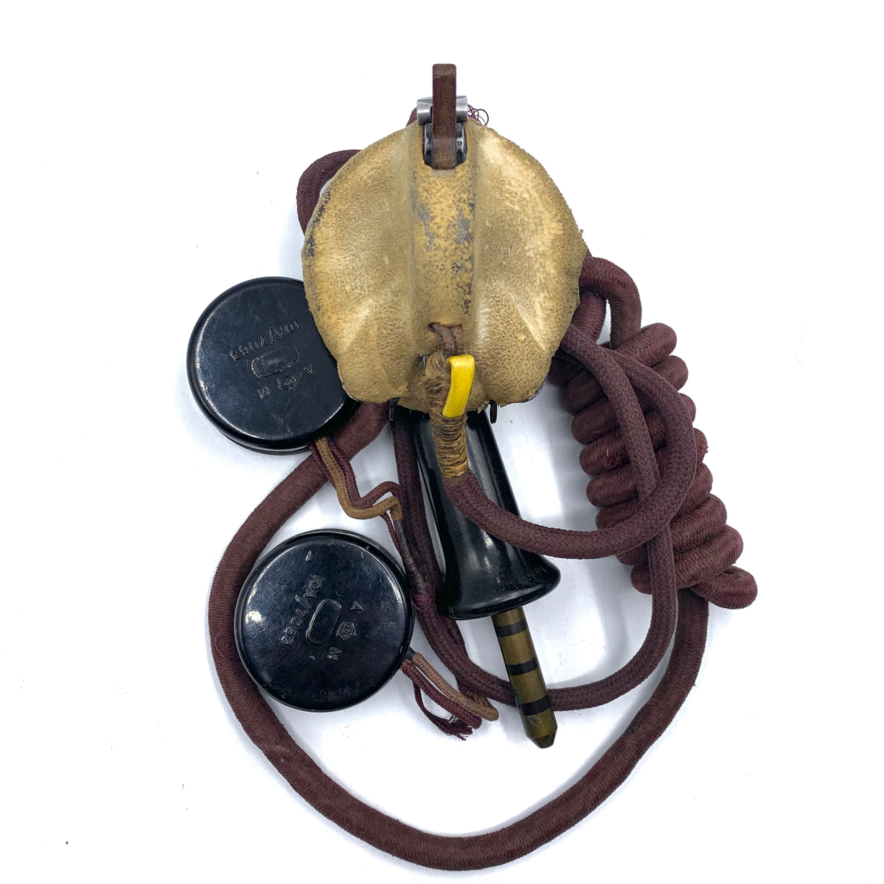 RAF ‘BATTLE OF BRITAIN’ TYPE E CARBON MICROPHONE ASSEMBLY FOR THE TYPE D MASK