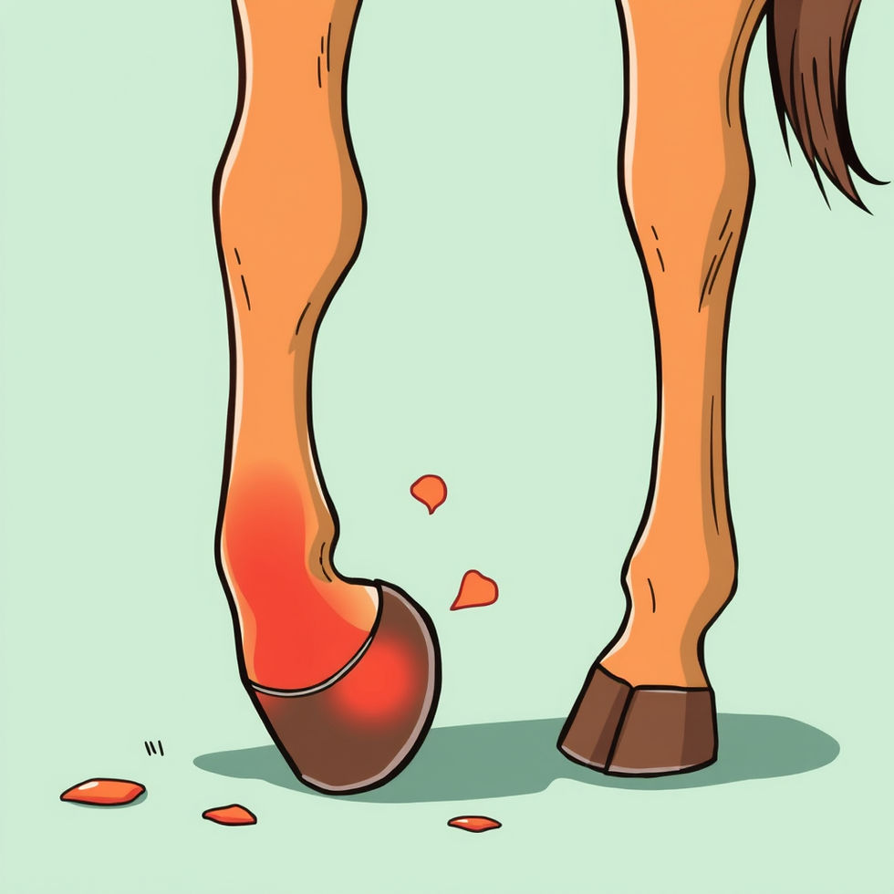 Hoof Abscesses, Thrush & White Line Disease: How Red Light Therapy Supports Hoof Recovery at the Cellular Level