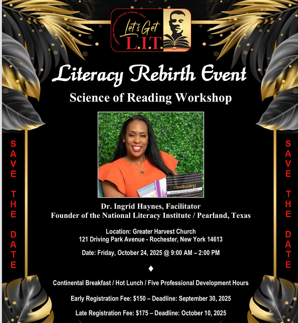 The Literacy Equation: Reading + Writing = Lifelong Learners