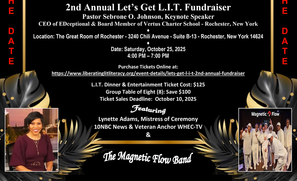 Let’s Get L.I.T. 2nd Annual Fundraiser