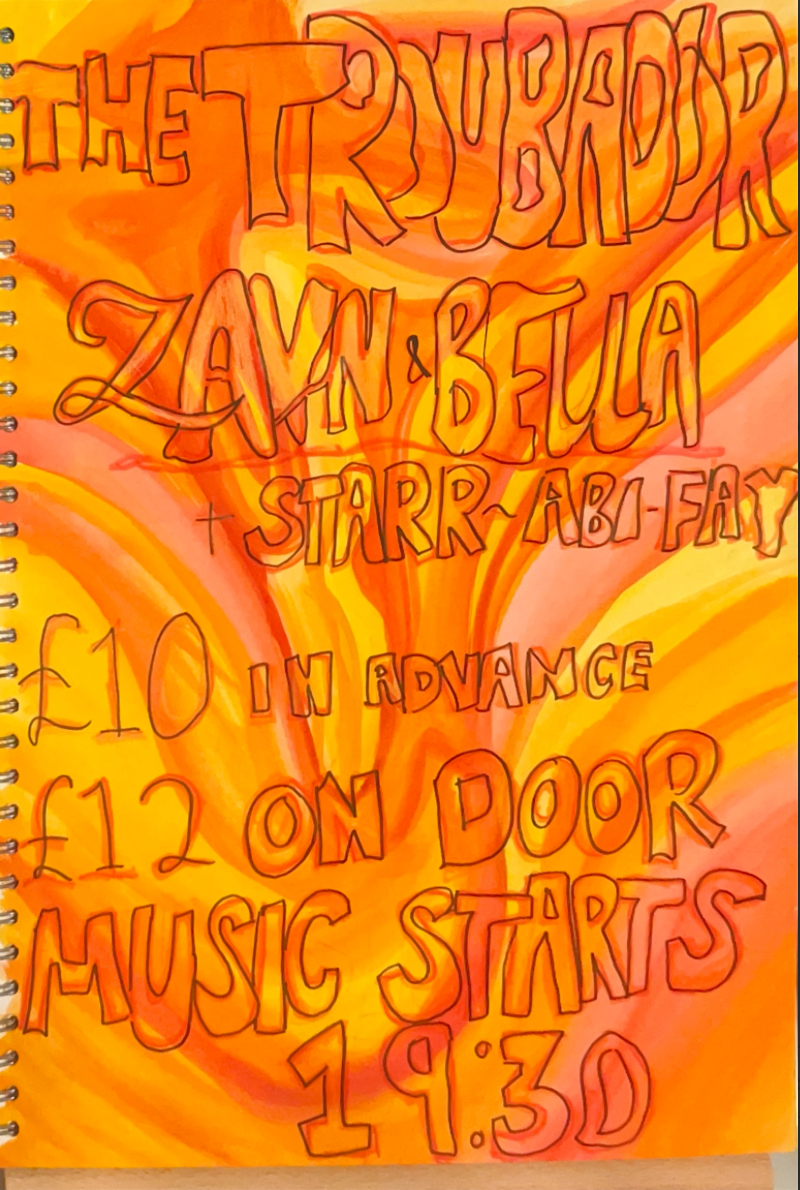 ZAYN & BELLA + STARR + ABI FAY presented by Troubadour London