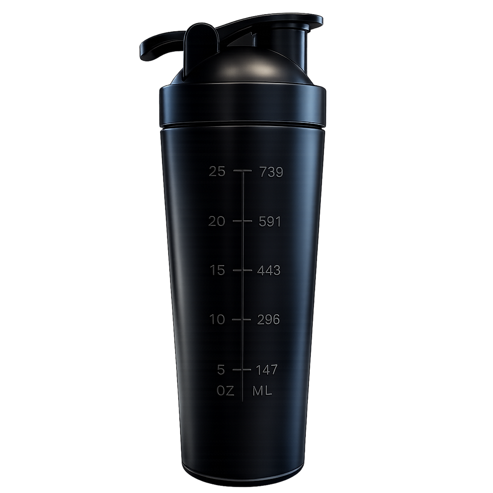 Thumbnail: 2-Pack Stainless Steel Shaker Bottles