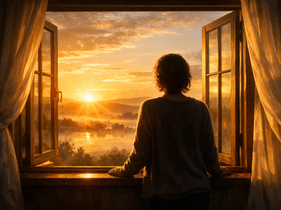 Esperando na Janela Cogumelo Plutão