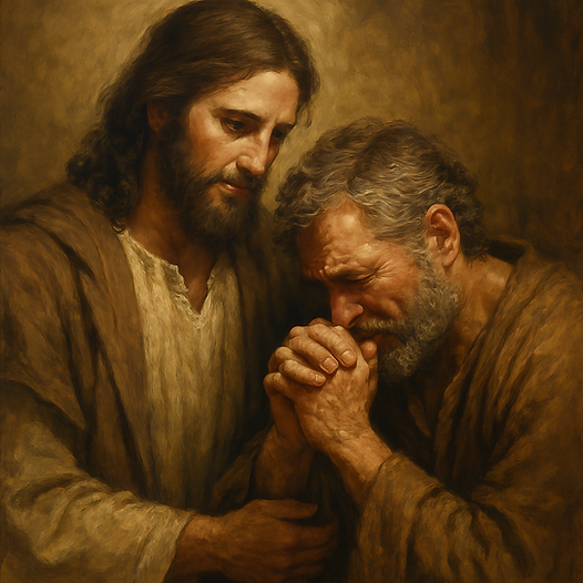 Jesus restaura Pedro através do seu perdão