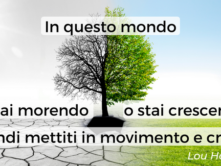 Se sei fermo stai morendo