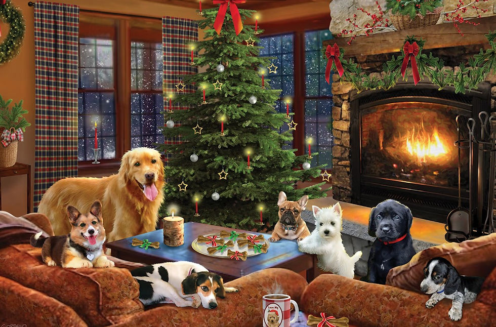 Christmas Puzzle Race