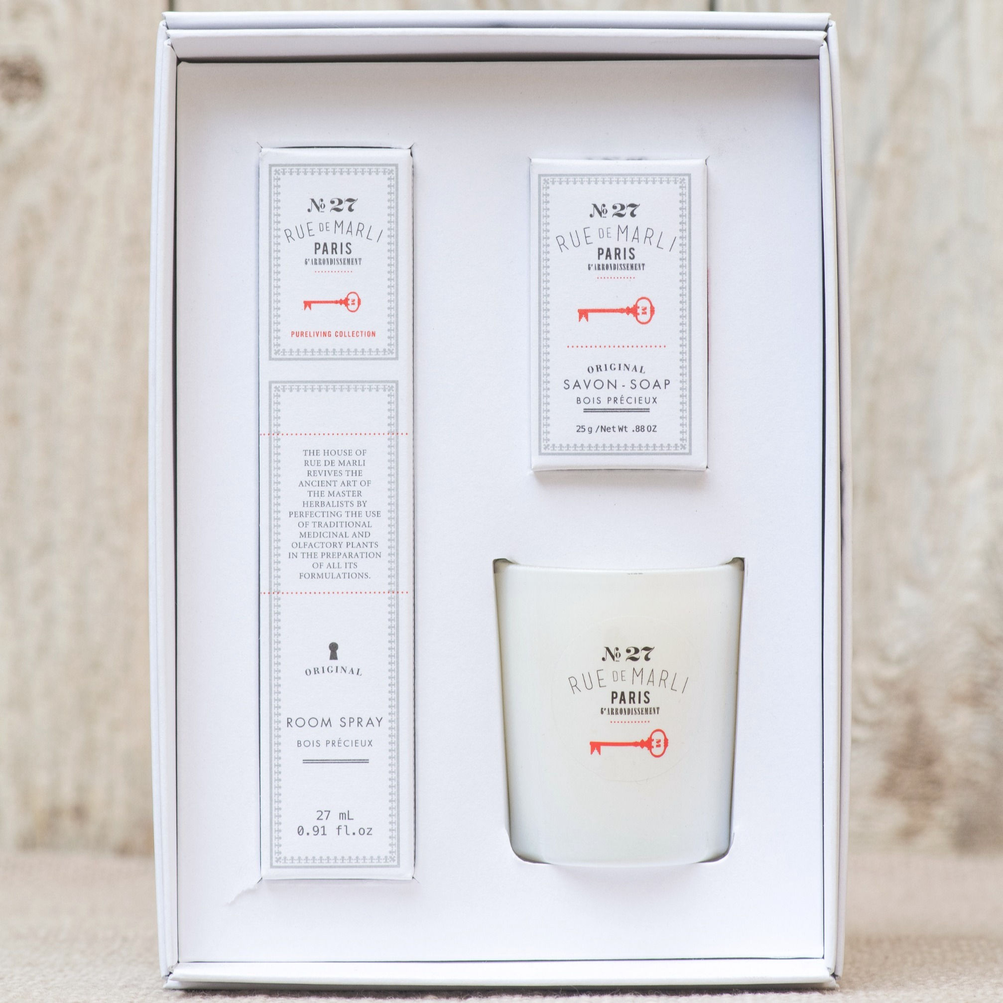 No.27 Rue du Marli Paris Wellbeing Gift Set