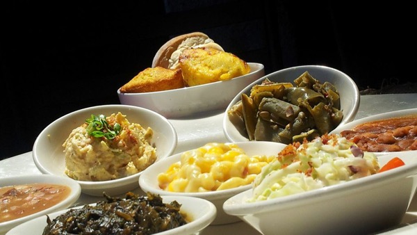 Arranged Food and Objects