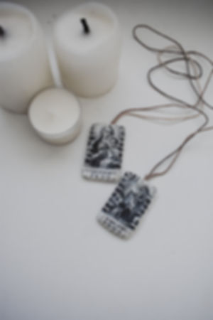 Hand-sewn Brown Scapular