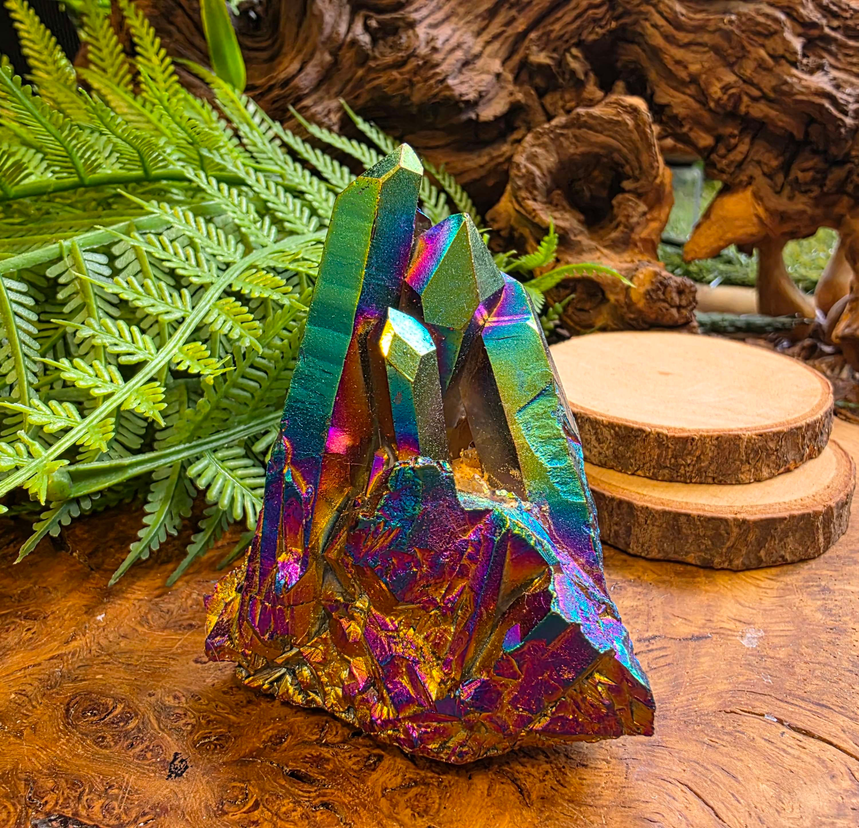 Titanium Aura Quartz 