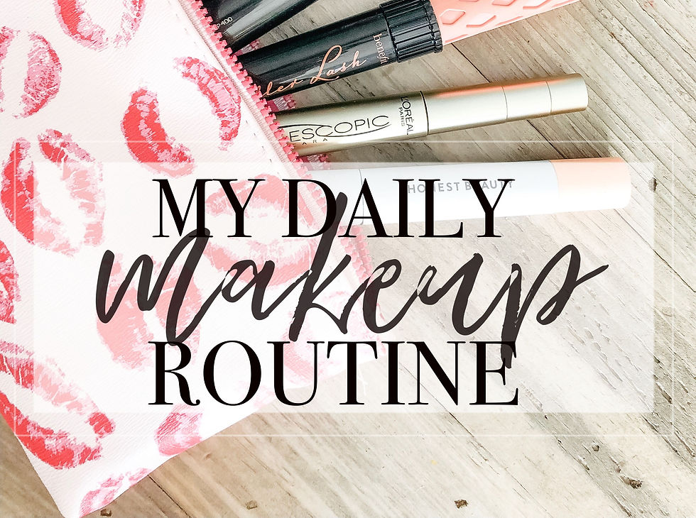 heycaitlyntorres, my daily makeup routine,