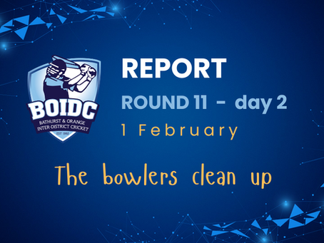 Round 11: day 2 - The bowlers finish what the batters started