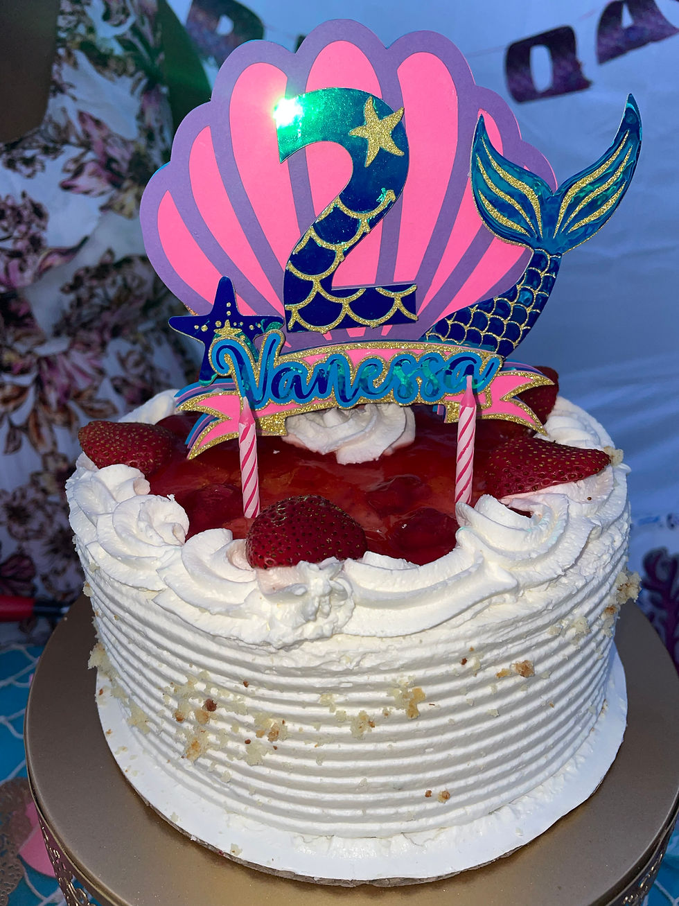 Thumbnail: Custom Cake Topper