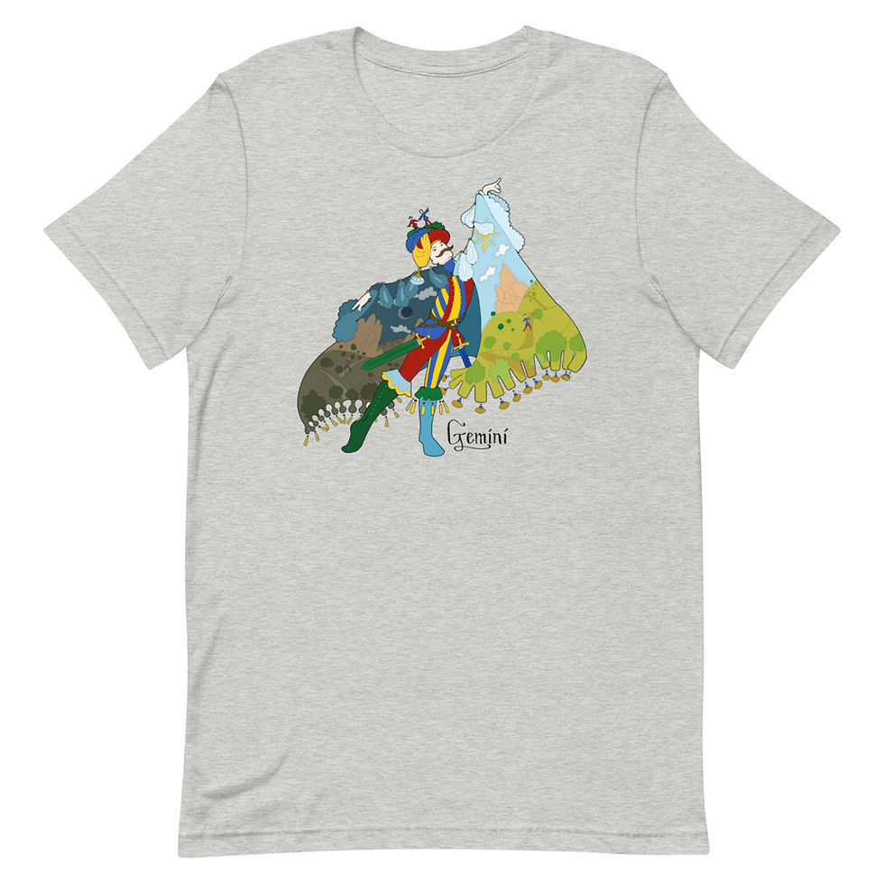 Thumbnail: Gemini Short-Sleeve Unisex T-Shirt