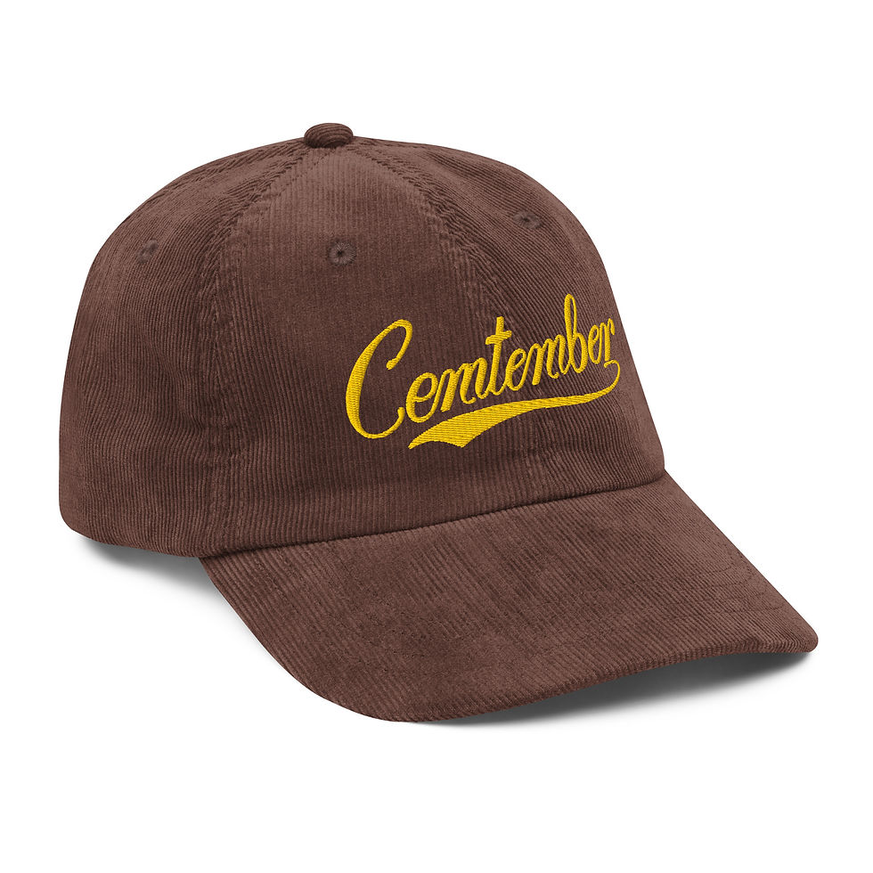 Thumbnail: Cemtember Corduroy Cap