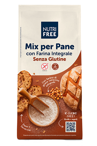 Mix per Pane Integrale 1kg NutriFree