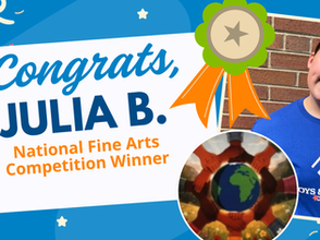Claymont Club Member Wins National Fine Arts Competition