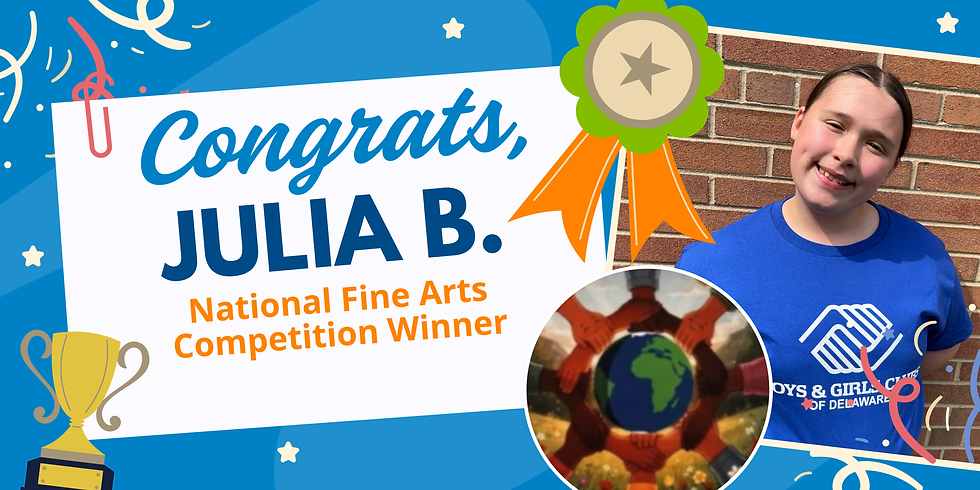 Claymont Club Member Wins National Fine Arts Competition