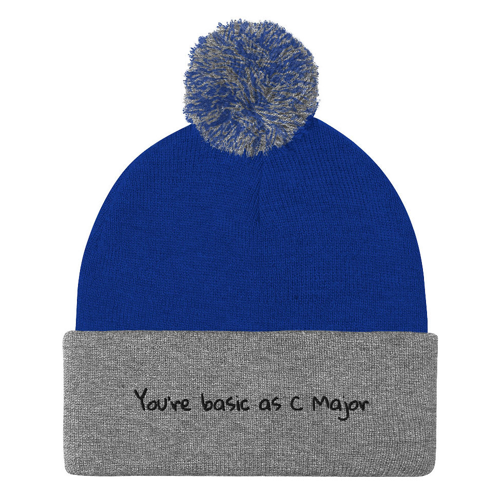 Thumbnail: Basic as C Major Pom-Pom Beanie