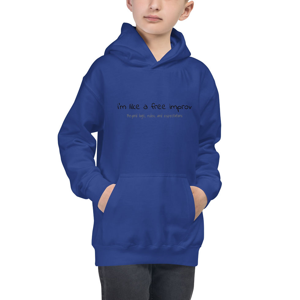 Thumbnail: Free Improv Kids Hoodie