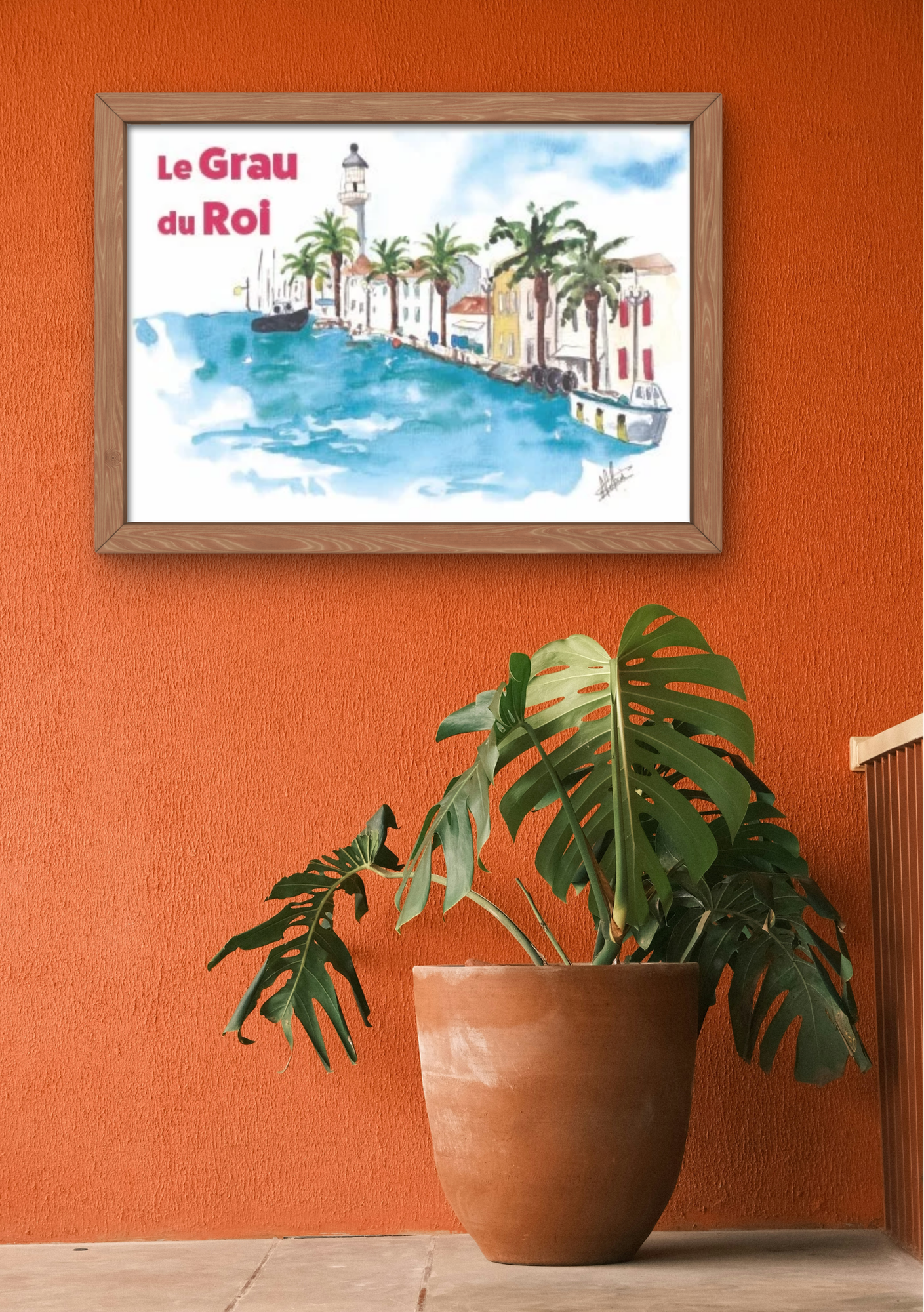 Affiche "Escales du Sud" - GRAU DU ROI