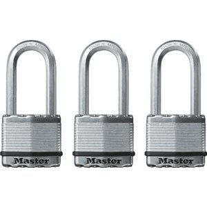 Master Lock Magnum 2 In. Keyed Alike Padlock (3-Pack)