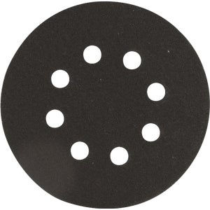 Do it Best 5 In. 120-Grit 8-Hole Pattern Black Zirconium Vented Sanding Disc wit