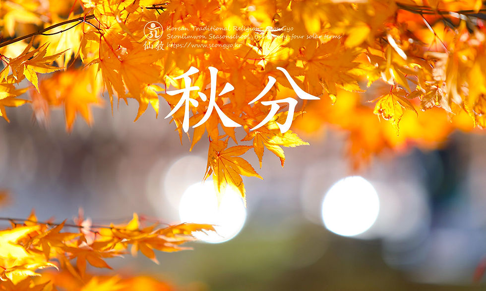 추분 秋分