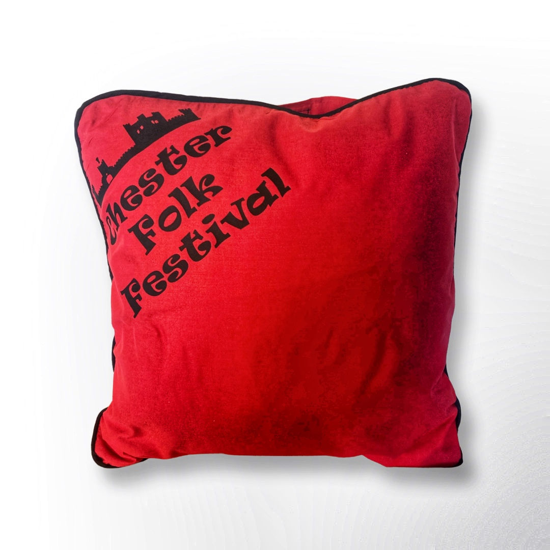 Chester Folk Festival Cushion