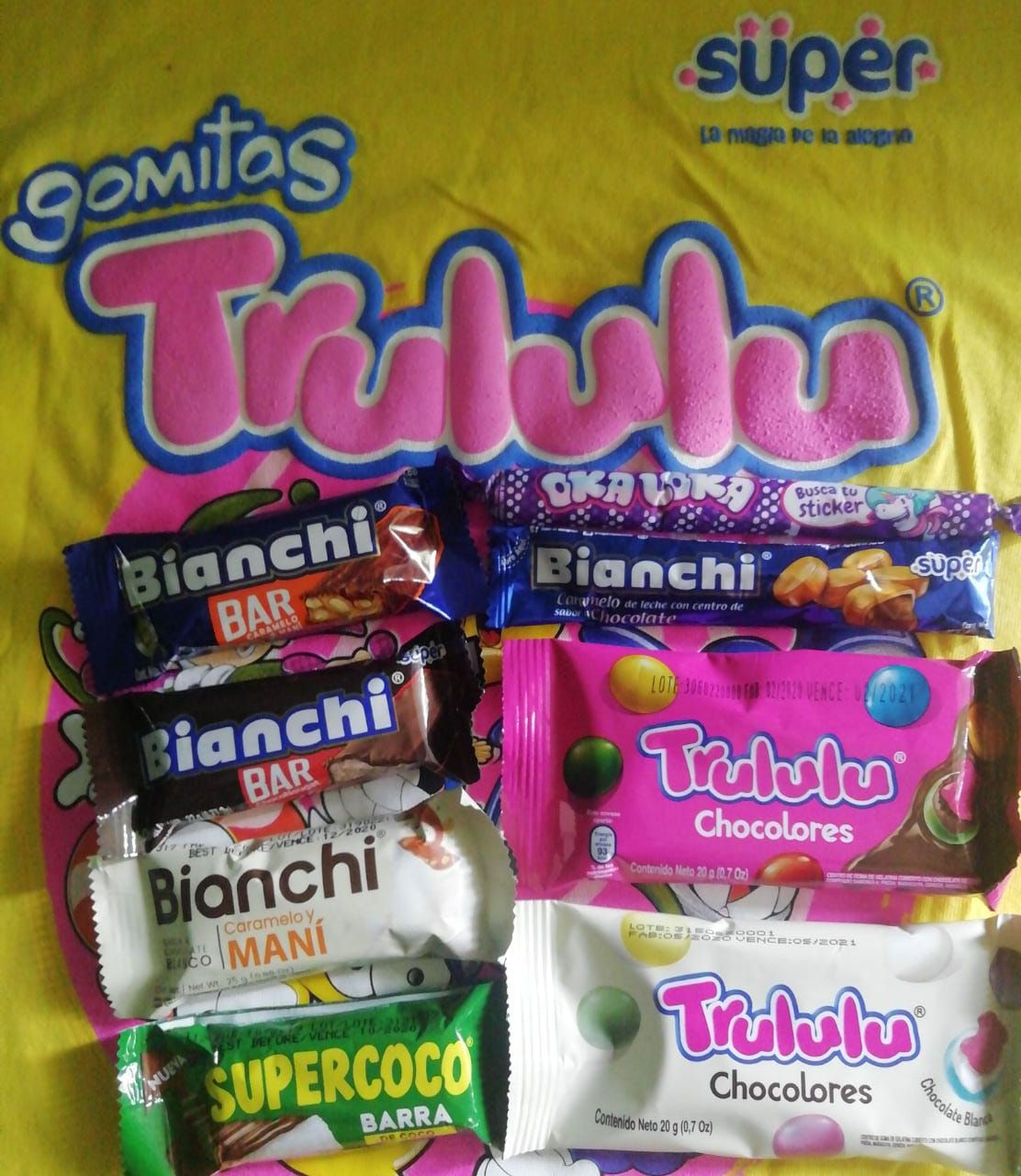 4 Barritas 2 chocolores