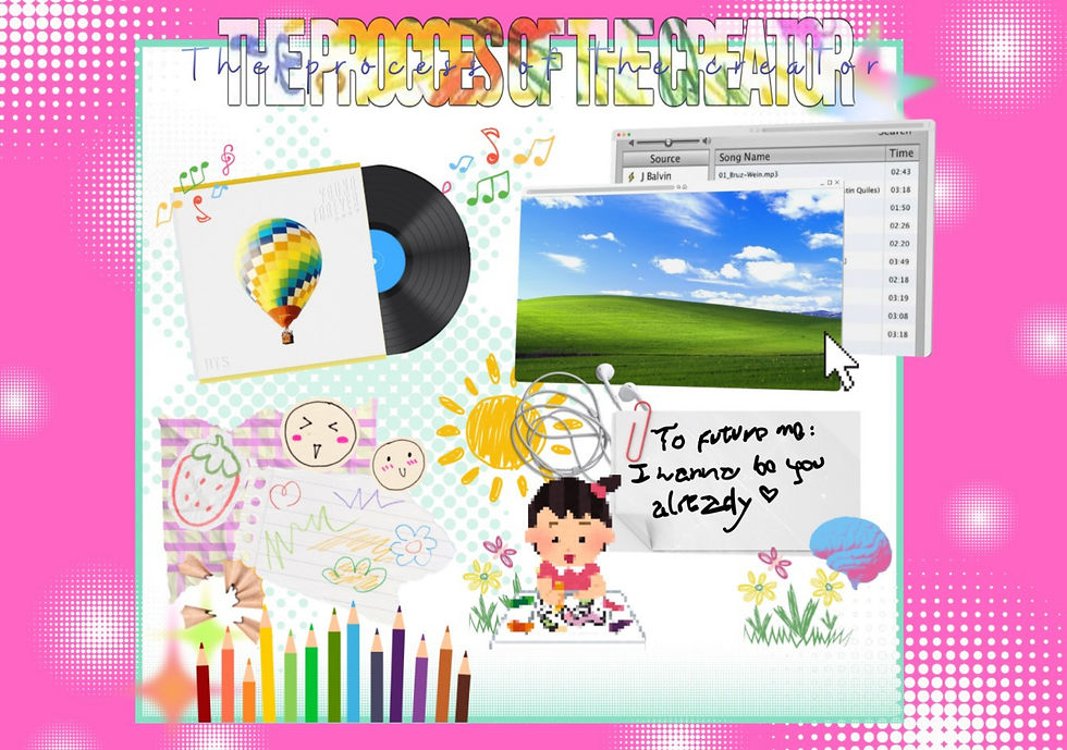 The creative process may be long, but it‘s worth it ; graphic by Rebeca Rojas Afanador